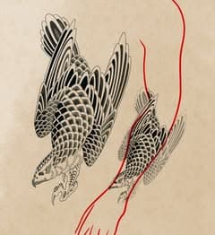 Esempio di lavoro nello stile di Franco Garacciolo
